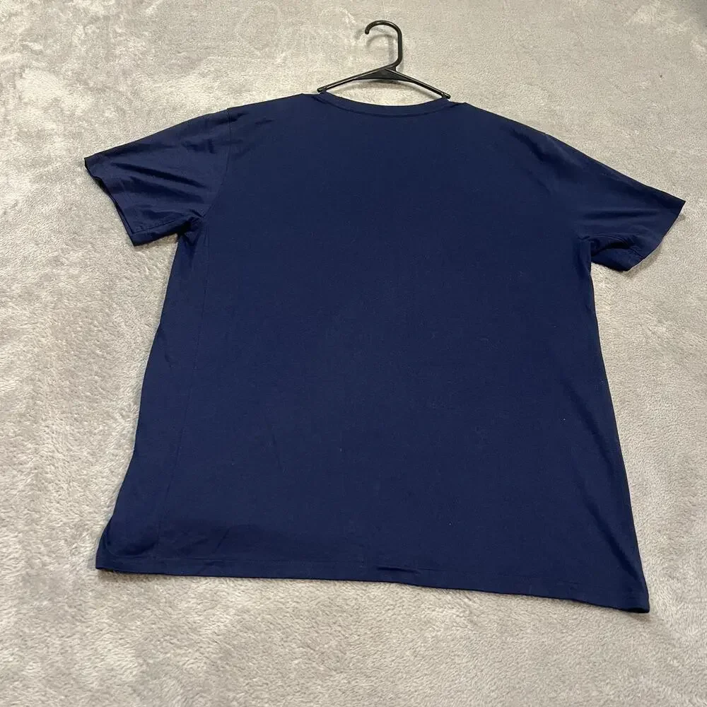 Boston Red Sox Shirt Mens Large Blue MLB Baseball Nike Dri Fit Tee Performance - Picture 6 of 7